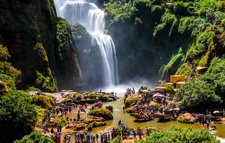 Ouzoud Waterfalls from Marrakech Day Excursion